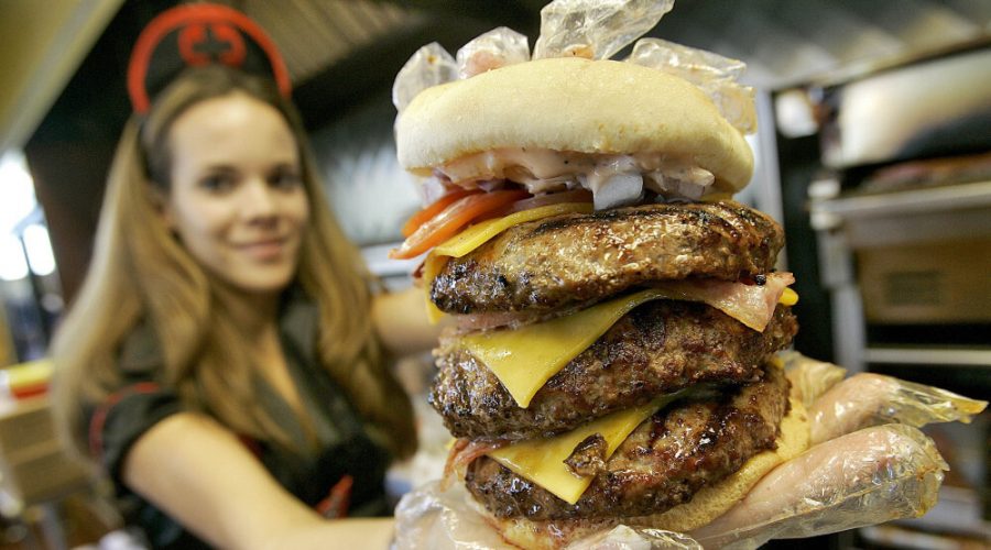 Las hamburguesas más grandes y grasientas del mundo